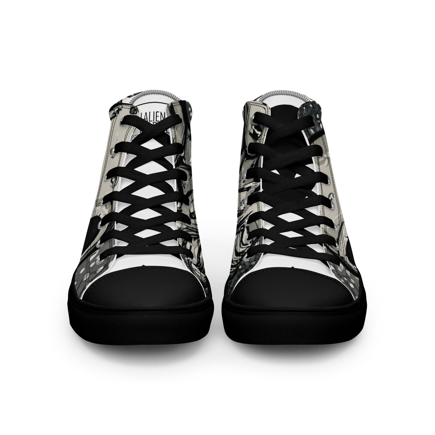 Out of this world high top canvas shoes