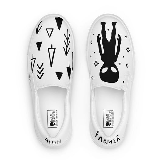 Alien Farmer slip-on canvas shoes