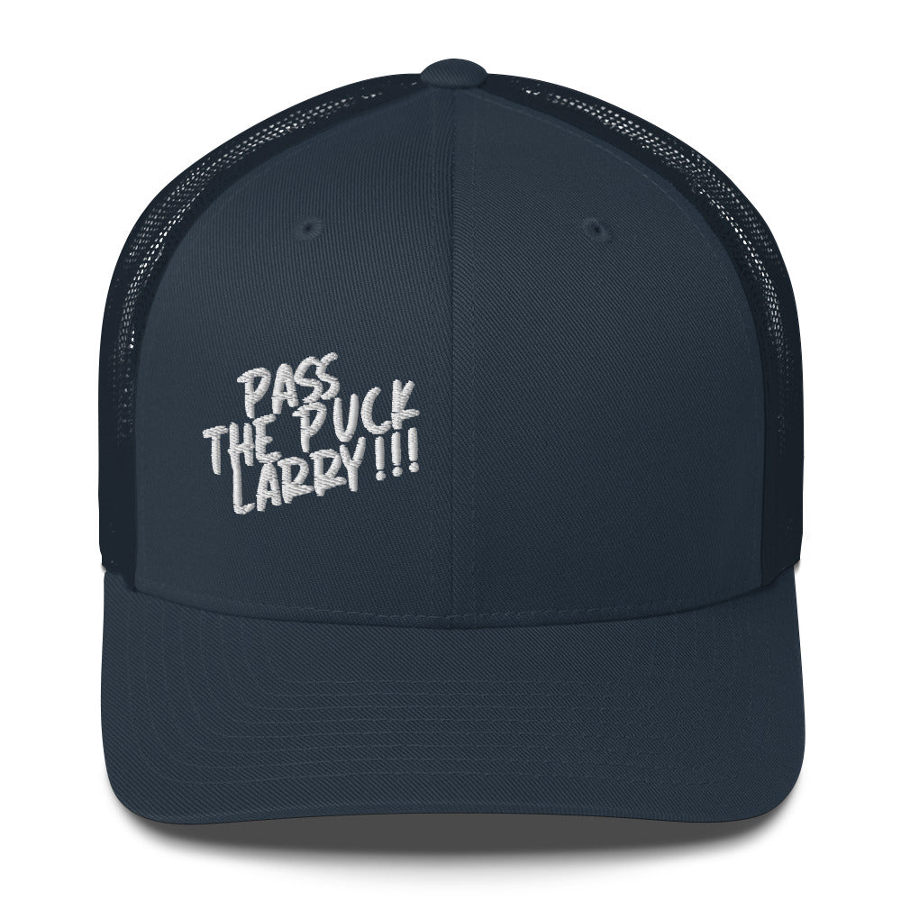 Pass the Puck Larry Trucker Cap