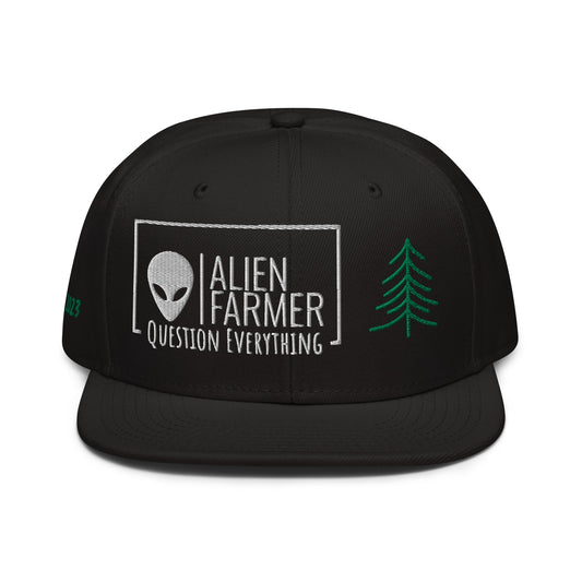 AF Tree Snapback Flat Bill Hat