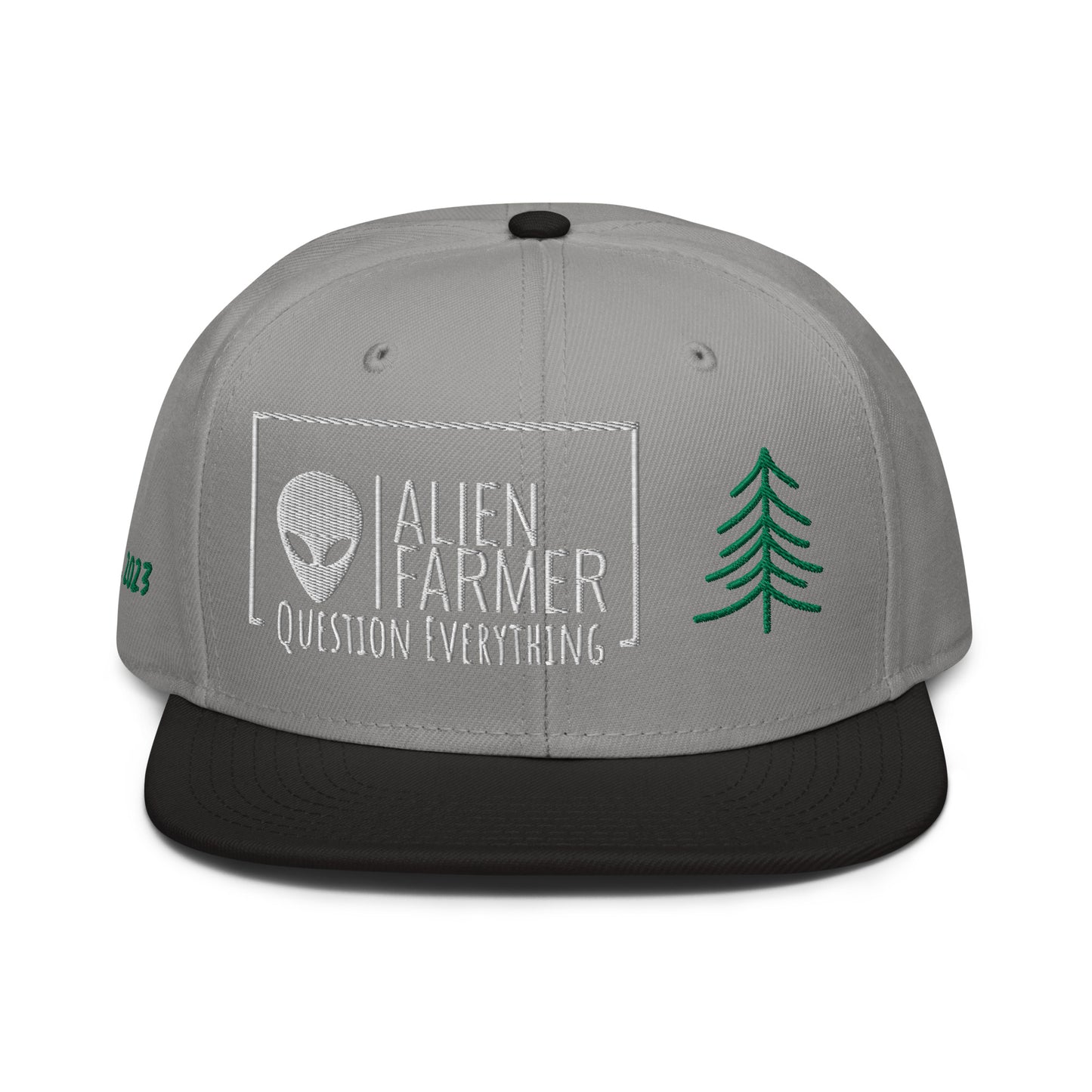 AF Tree Snapback Flat Bill Hat