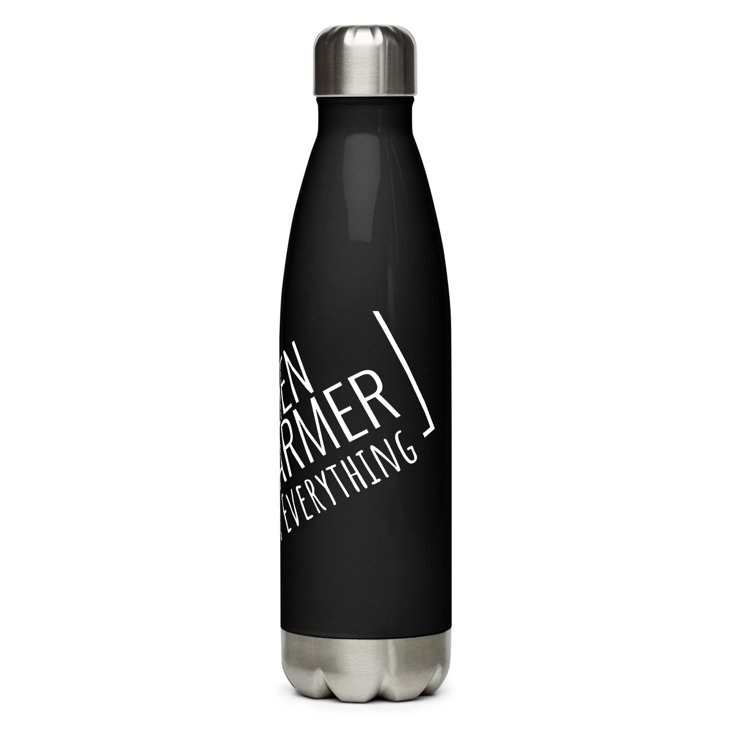 "ALIEN FARMER" Stainless Steel Water Bottle