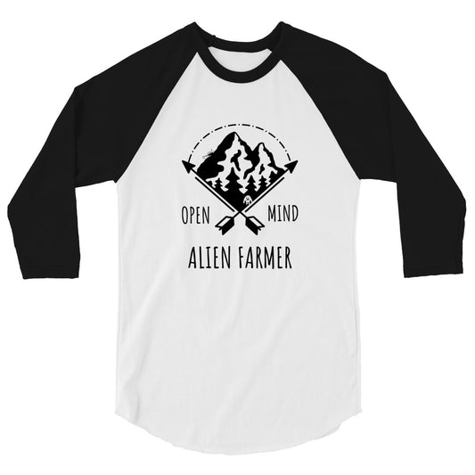 AF "Open Mind" 3/4 sleeve raglan shirt