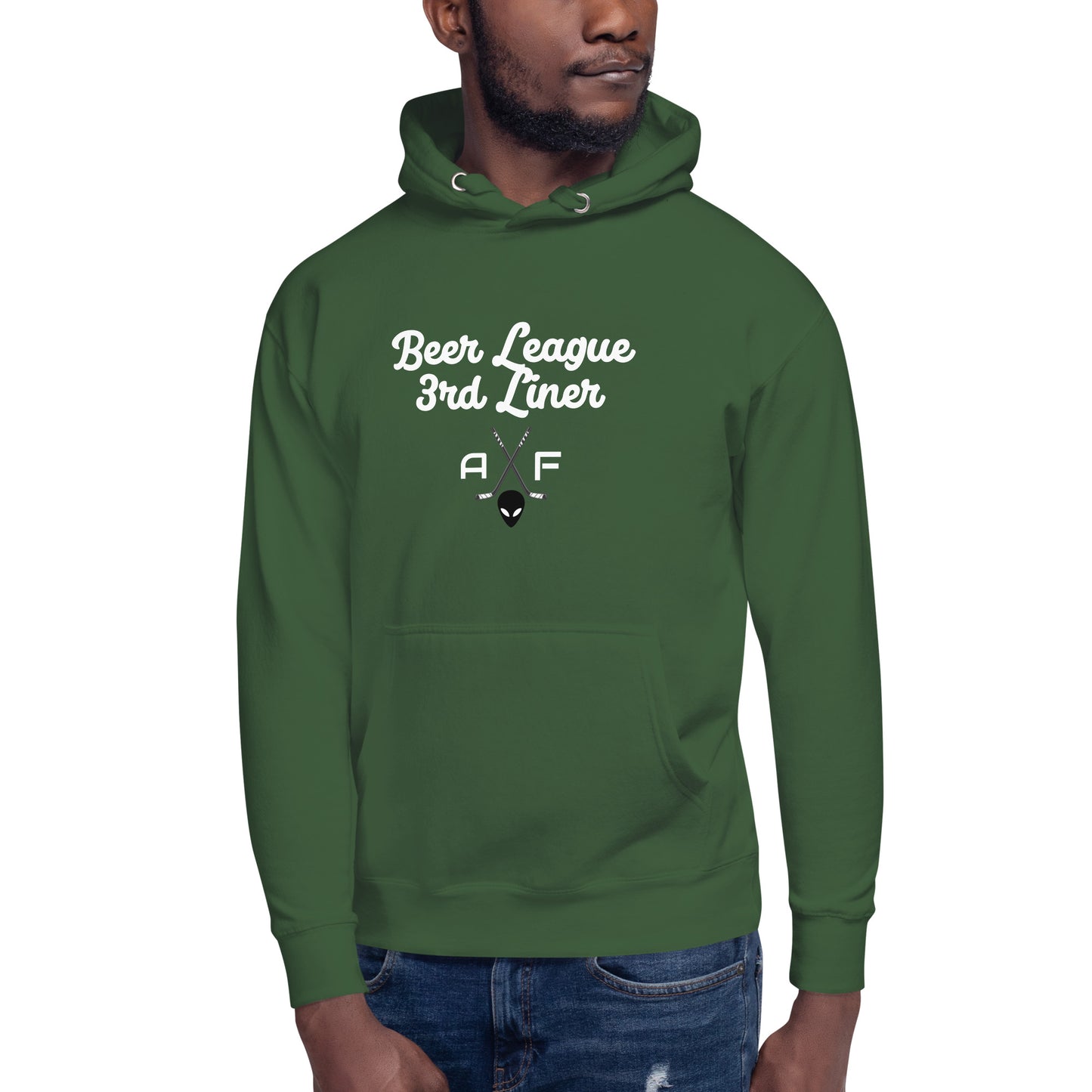 Beer League 3rd Liner Hoodie