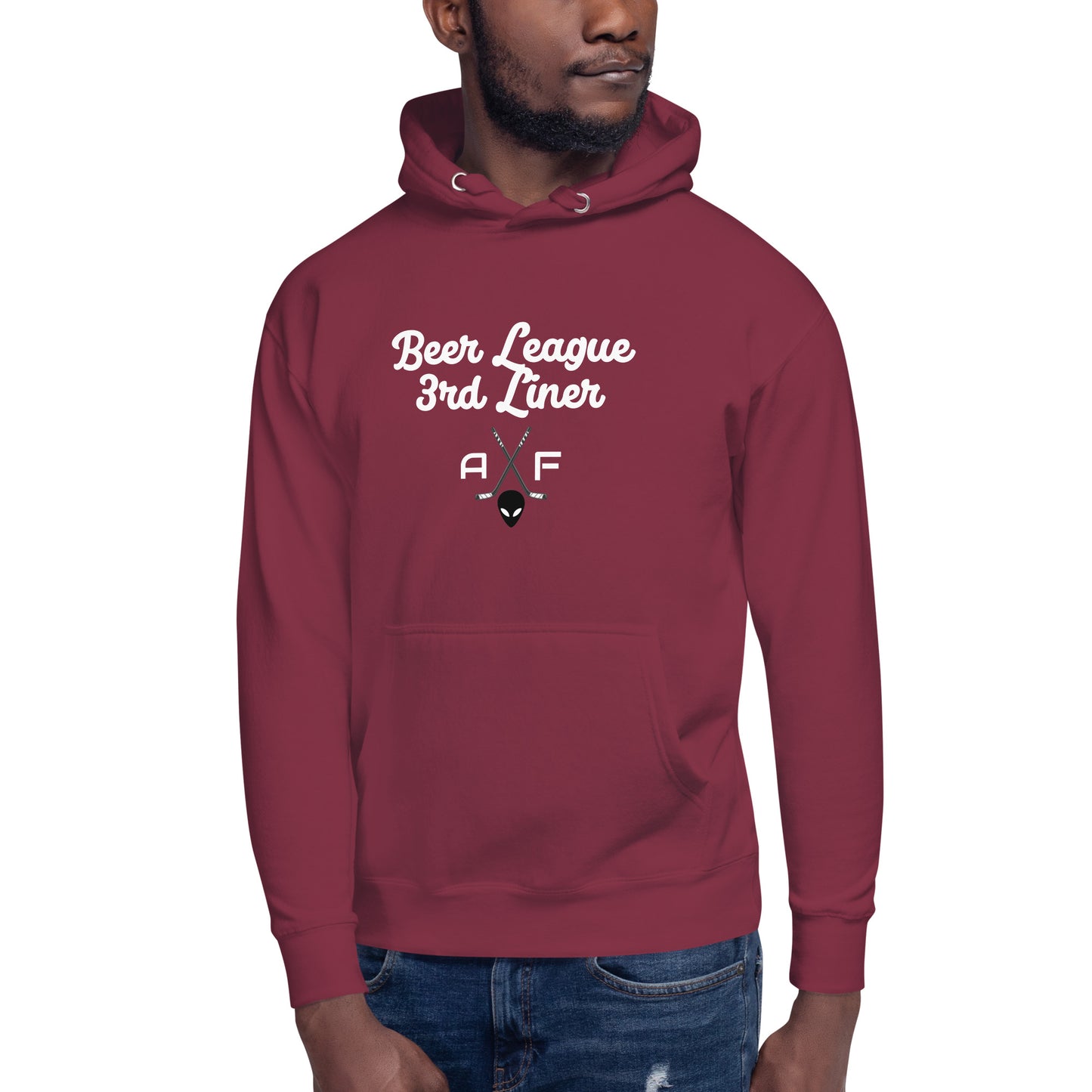 Beer League 3rd Liner Hoodie