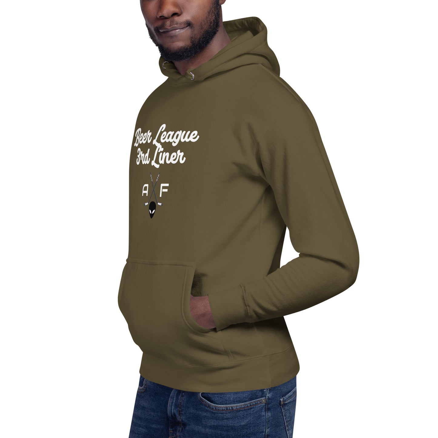 Beer League 3rd Liner Hoodie