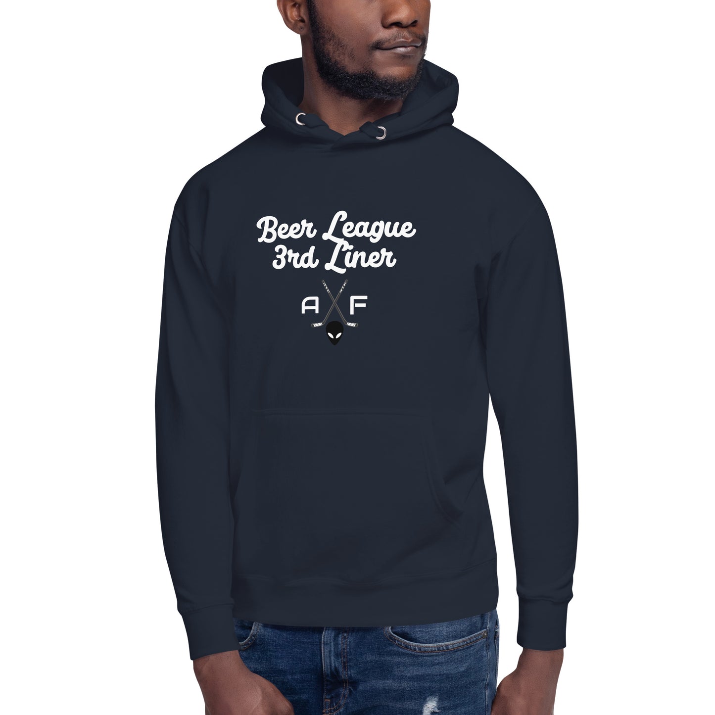 Beer League 3rd Liner Hoodie