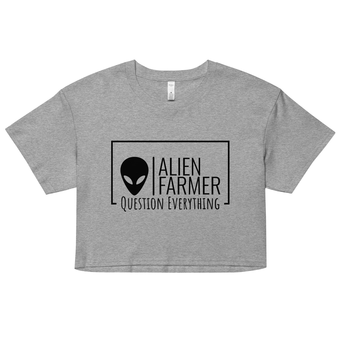 Alien Farmer Women’s crop top (Multiple color options)