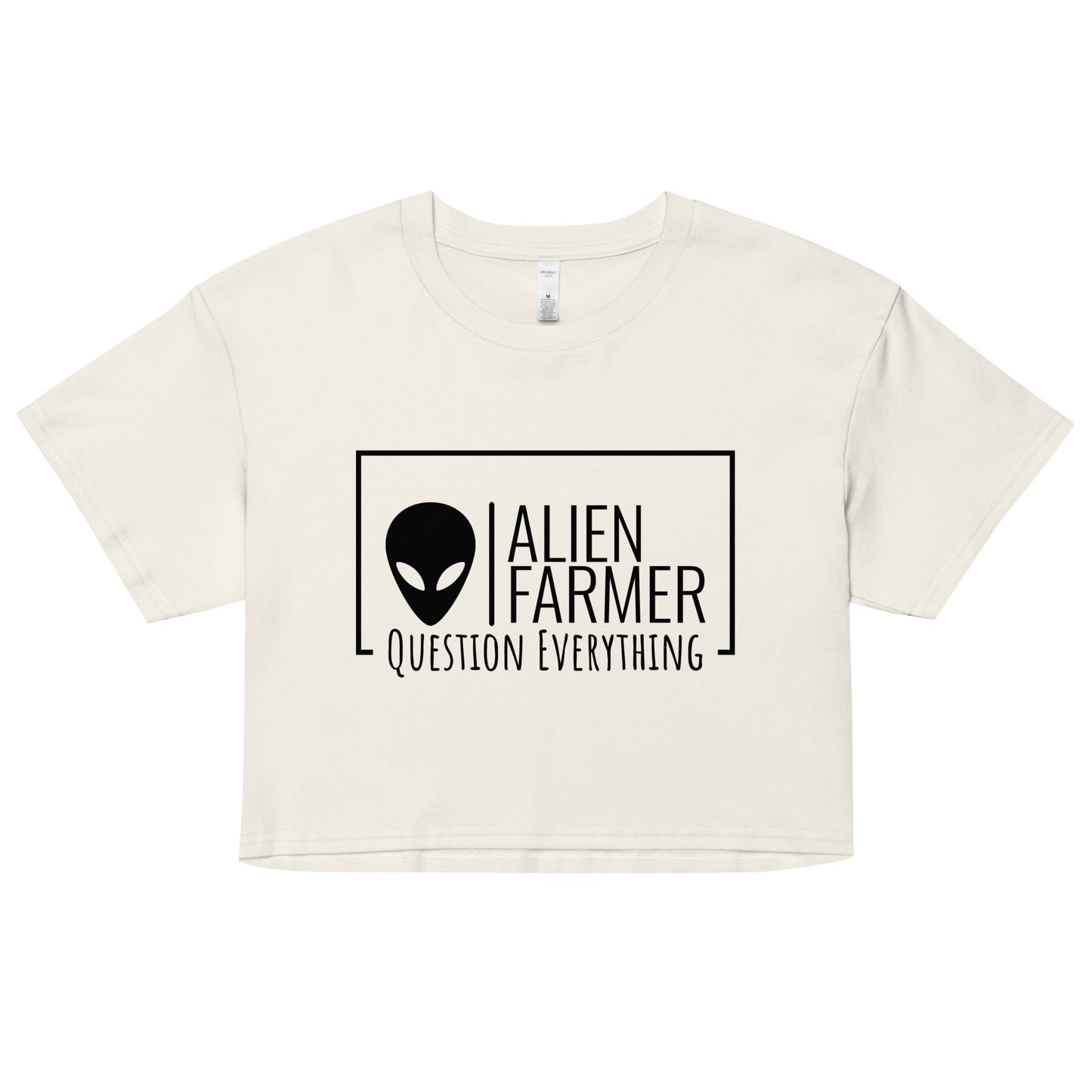 Alien Farmer Women’s crop top (Multiple color options)