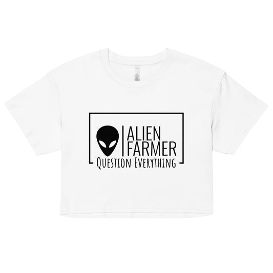 Alien Farmer Women’s crop top (Multiple color options)