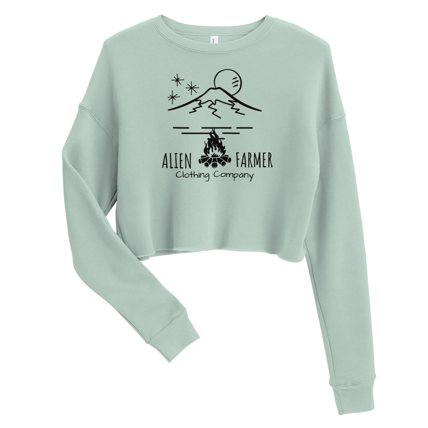 AF " Camping" Crop Sweatshirt (Multiple color options)