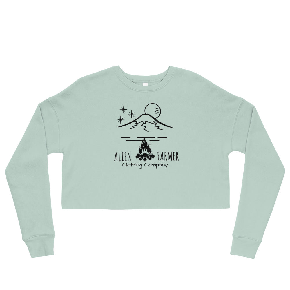 AF " Camping" Crop Sweatshirt (Multiple color options)