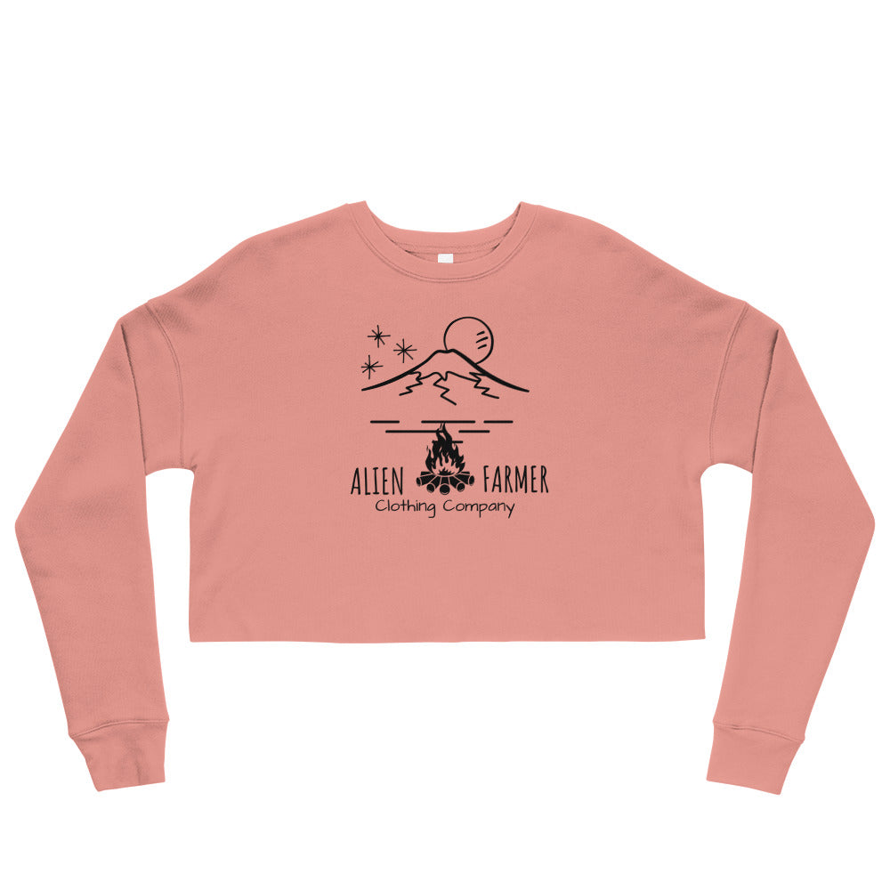 AF " Camping" Crop Sweatshirt (Multiple color options)